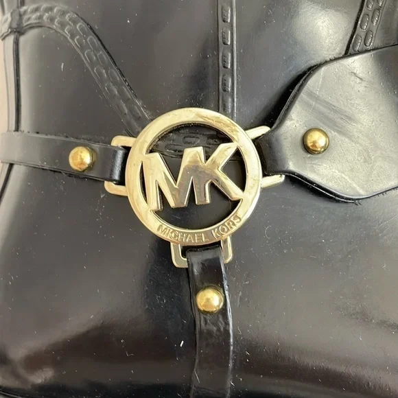 Michael Michael Kors Fulton Harness Tall Rain Boots - Picture 4 of 8